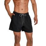 Speedo Men's Recreational 16'' Mid Length Roofer Swim Short - Speedo Black, X-Large