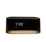 Loftie Smart Alarm Clock - Bluetooth Speaker, Sound Machine, Custom Alarms, Wellness Content, White Noise, Nature Sounds, Nightlight, and Blackout Mode for Relaxing Nights and Mornings (White) (Black)