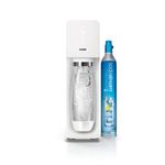 SodaStream Source Sparkling Water Maker, 60L CO2 cylinder and 1L plastic bottle included, White, Soda Maker