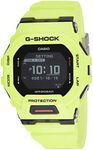 G-SHOCK GBD200-9D Mens Black/Yellow Digital Watch with Black/Yellow Band