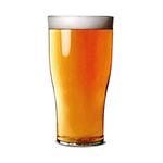 Elite Polycarbonate Tulip Pint Tumblers CE 20oz / 568ml - Pack of 48 - Plastic Beer Glasses