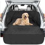 FIFIPETS Waterproof Cargo Liner for Dogs, Trunk Seat Cover for Back Cargo Area, Dog Car Floor Mat with Side Walls and Bumper Flap Protection, for 7 Seats SUV and Mini Van (Large Size)