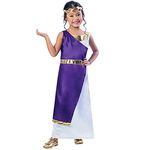 amscan LSL (CC- Headband) (PLL) (9000651) Child Girls NEW Roman Girl Costume (7-8yr) [Pre009] - Grp1a