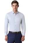 Peter England Men's Regular Fit Shirt (PESFWNUPY68670_Blue