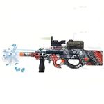 Chetsavz Fresh Gel Blaster Gun Automatic Gun for Kids-Adults Electric Operated Gun High Speed Upto 50 Feet Range Including Gel Balls (Multi Color)