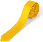 Puistr Skinny Ties Yellow Ties For 