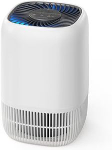 AROEVE Purificateur d'Air avec Filtre HEPA H13 à 3 Étages, Pour Chambre 20m², Silencieux 22 dB & Économie d'Énergie 5W, Élimine Pollen Fumée Poils d'Animaux, Fonction Aromathérapie