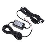 Car Dash Cam Hardwire Kits 8/36V to 5V 3A with Mini USB Left Head Power Adapter Cable