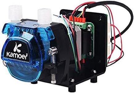 Small stepper peristaltic pump 12V with speed control Kamoer KCM-ODM Low Noise Adjustable High flow rate lab liquid dosing pump with driver board power adapter 10~452 mL/min