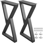 24 Inch Metal Table Desk Legs,Heavy