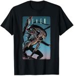 Alien Xenomorph Illustrated Poster T-Shirt