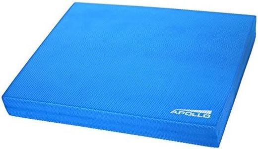 Pilates Yoga Balance Pad de la marque Apollo | 45 x 35 x 5 cm - Bleu | Coussin d´assise aussi idéale pour la gymnastique, le yoga et le Pilates/Coussin d´assise/Coussin, tapis de coordination…