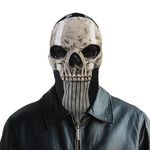 CrosCentury Halloween Ghost Mask Mask Scary Full Face Skull Mask Halloween Costume for Men Women