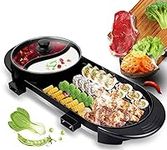 Comft Hot Pot and Grill, 2 In 1 Ele