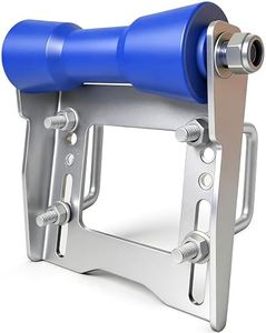 JFATXTT 8 Inch Trailer Keel Roller with Bracket and U-Bolts