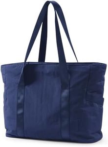 BAGSMART Tote Bag for Women with Zipper, Gym Tote with Compartments, Work Tote Nurse Dance Yoga Bag for Sport, Travel