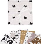 Soimoi Cat Print Precut 5-inch Cott