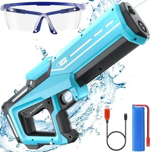 Skirfy Electric Water Guns for Adults Kids, Automatic Water Gun with 19-32Ft Shooting Range, Battery Powered Waterproof Water Gun, Pool Beach Outdoor Party Toys for Kids Ages 8-12