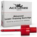 Accurize Advanced Cal .40 S&W Laser Training Cartridge, Lasts 30,000 Rounds, Easy Removal & Battery Change, Fires Every Time, Pinpoint Accuracy