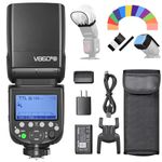 Godox V860III-S Camera Flash Light Wireless TTL Speedlite Modeling Light Transmitter/Receiver Manual/Auto Flash GN60 1/8000s HSS Built-in 2.4G Wireless X System Replacement for Sony Cameras