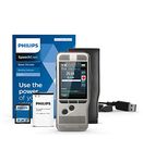 Philips PocketMemo Recorder SpeechExec DPM7200/02 Slide Switch Professional Dual Microphone Rechargeable Battery Colour Display