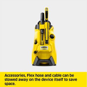 Kärcher K 4 Pressure Washer – High Power Outdoor Cleaning