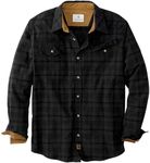 Legendary Whitetails Men's Legendary Flannel Shirt, Great Timberwolf Melange, Large, Great Timberwolf Melange, Large