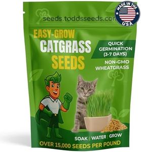 Todd's Seeds Cat Grass Wheatgrass Seeds, 1 lb – Non-GMO, Pet Safe
