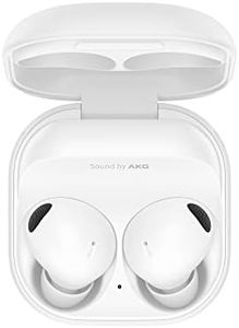 Samsung Galaxy Buds2 Pro Cuffie Bluetooth True Wireless, Cancellazione attiva dei rumori, Carica Wireless, Quality Sound, Resistenza IPX7, [Versione Italiana], White