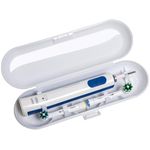 seplouis Electric Toothbrush Travel Case for Oral B & Philips Sonicare, White