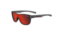 Tifosi Sizzle Sunglasses (Smoke Red) Lightweight Comfort, Shatterproof Polycarbonate Lenses,100% UVA/UVB Protection (For Men & Women)