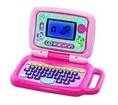 LeapFrog 2 in 1 LeapTop Touch Laptop, Pink, Learning Tablet for Kids with 10 Modes of Play, Kids Laptop with Letters, Numbers, Vocabulary and Animals, Learning Toy Laptop for Kids Ages 2 Years +