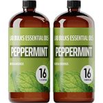 Lab Bulks Essential Oil Bulk Essential Oil, Peppermint, 32 Fluid Ounce