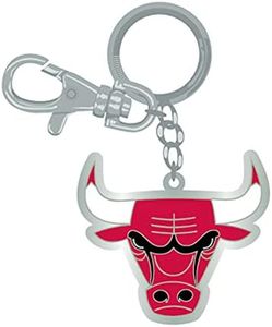 Pro Specialties Group Chicago Bulls Keychain Zamac, NBA Gifts and Merchandise