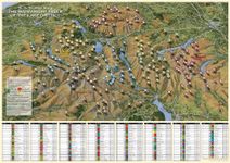 The Fir Tree Aerial Map of the Wainwright Fells of the Lake District. Flat, A2 (594mm x 420 mm)