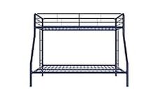 DHP Dusty Metal Bunk Bed with Secur