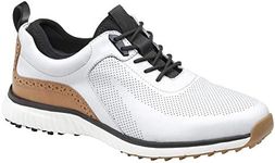 Johnston & Murphy Men's XC4 H1-Luxe Hybrid White Waterproof Full Grain 9.5 M US