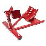 Motorcycle Front Wheel Chock for 13-17” Tyres with 90-130mm Width as Mounting Stand for Safe Storage