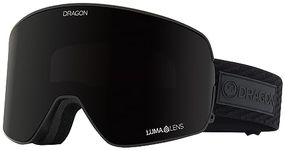 Dragon Unisex Snowgoggles NFX2 with Bonus Lens - Midnight with Lumalens Midnight + Lumalens Violet