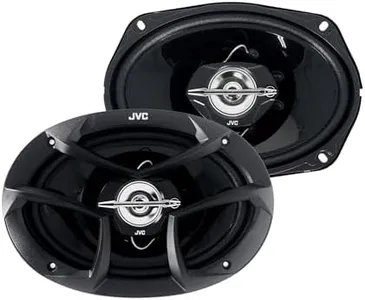 JVC CS-J6930 6"x9" 3-Way Car Audio Speakers for Enhanced Sound Experience. Powerful Bass and Clear Vocals. Easy Installation & Durable Design. 400 Watts max Power. Perfect OEM Upgrade