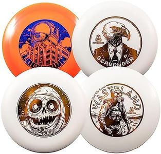 DOOMSDAY DISCS Rookie Disc Golf Set from Putter, 2 Midrange Discs, and Premium Driver