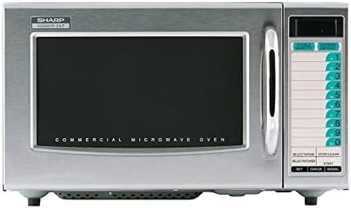 Sharp Medium-Duty Commercial Microwave Oven (15-0427) Category: Microwaves, R-21LTF