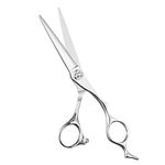 AOLANDUO Hairdressing Barber Scissor for Professional Hairdressers Barbers -Sharp & Lightweight-Offset Design Using Japanese JP440C Stainless Steel Hair Scissor for Salon