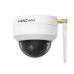 Foscam D4Z - 4MP HD Dual Band WI-FI PTZ Outdoor Camera - IK10 Vandal-Proof Dome, AI Human Detection, 20M Night Vision, Optical Zoom - View and Playback Anywhere on App - Works with Alexa and Google