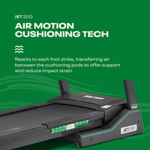Reebok Jet 100x Treadmill – Folding Home Running Machine