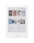 Kobo Clara Colour | Colour eReader | 6" Glare-Free Colour and Ink Kaleido 3 Display | Dark Mode Option | Waterproof | Audiobooks | 16GB of Storage (White)