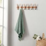 Green Bath Towel - 100% Cotton 54x27 Towel - Absorbent, Quick-Drying, Durable Bath Towels for Bathroom Decor - Low-Twist, Two-Ply Fibers (Eucalyptus)