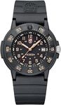 Luminox Rubber - Original Navy Seal Men Analog Watch 43Mm -Men Analog Watches-Xs.3001.Evo.Or, Orange Dial, Black Band