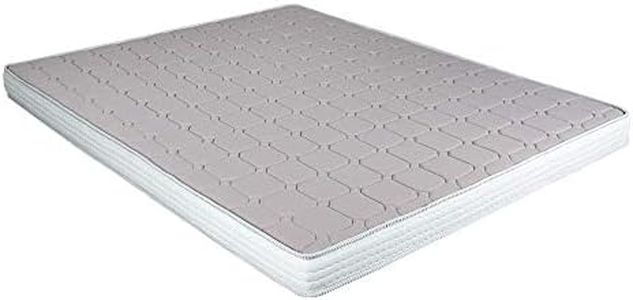 EVERGREENWEB - Colchón Doble 140x190 cm para sofá Cama, colchón Alto 14 cm con Espuma viscoelástica, para Cama, ortopédico, ergonómico, con Funda Blanca hipoalergénica y antiácaros DAYBED