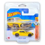 Hot Wheels '69 COPO Camaro (Yellow) 2/10 Muscle Mania 2022-193/250 (Short Card) - COMES IN A KLAS CAR KEEPER PROTECTIVE COLLECTORS CASE - HCX82